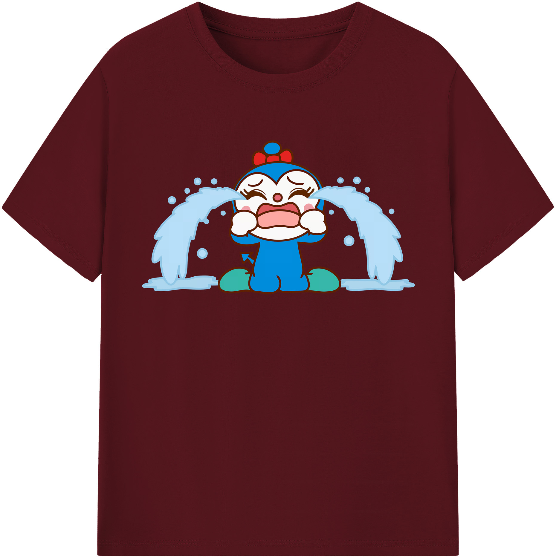（画像用） アンパンマン Anpanman 綿100％半袖Tシャツ（フロントプリント）